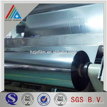 Chemical Treated PET Metallized Film For Food Packaging